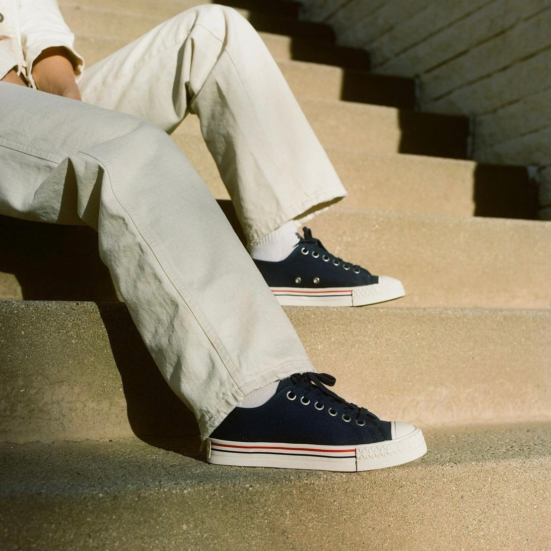 Hood - Rocket 66 LC Sneakers - Black/White